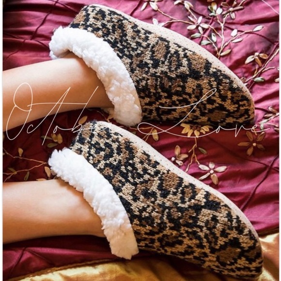 Ruggine Shoes - Animal Print Slippers